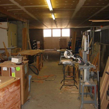 Joe Dangaran's childhood barn shop photo