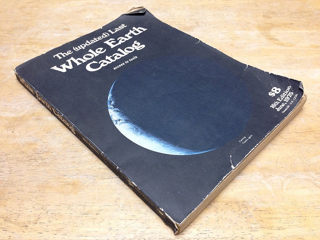 洋書 The Whole Earth Catalog 16th Edition What the “Whole Earth Catalog” Taught Me About Building Utopias