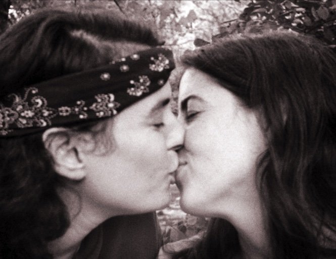 JEB (Joan E. Biren), “Self-portrait with Sharon” (1970)