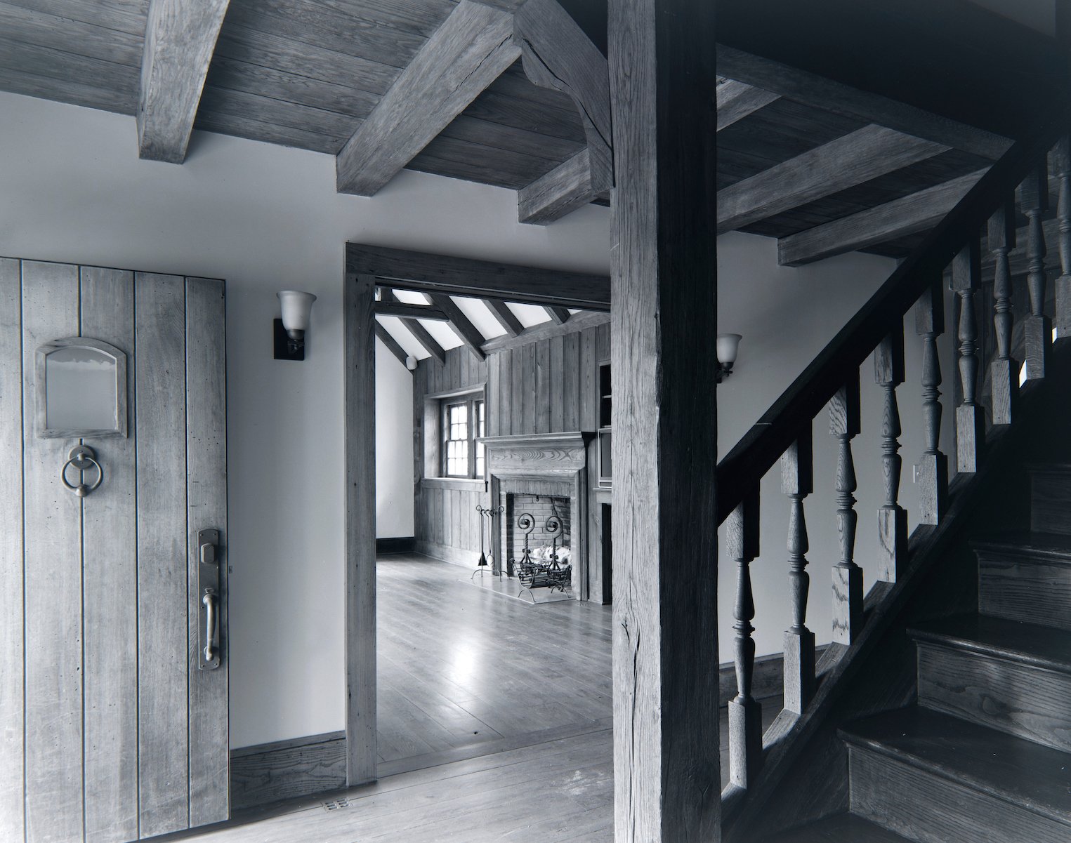 Interior of Adelaide and John Baker’s home (1926–27) designed by Minerva Parker Nichols